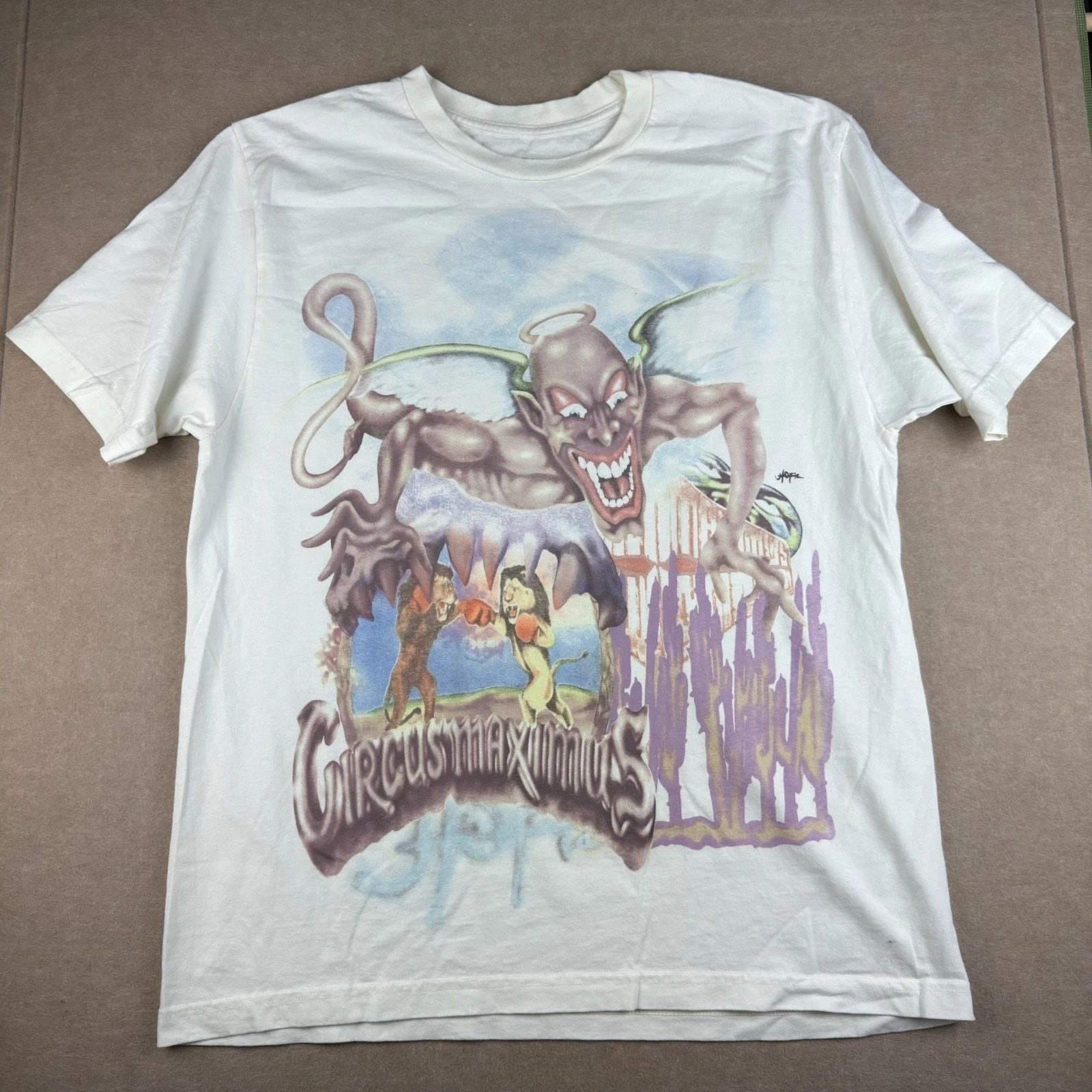 Travis Scott Tour T Shirt Mens Large White Graphic World Tour Music Tee Unisex T-shirt, Sweatshirt, Hoodie, Long Sleeve Tee - T-Shirt, Sweatshirt, Hoodie