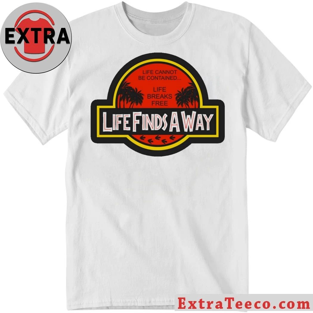 Life Finds A Way Logo T-shirt Unisex T-shirt, Sweatshirt, Hoodie, Long Sleeve Tee - T-Shirt, Sweatshirt, Hoodie