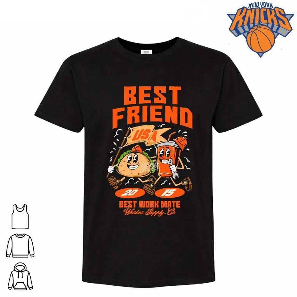 Friend USA Best Work Mate Worker Supply Co Taco Soda Cartoon Retro Shirt Unisex T-shirt, Sweatshirt, Hoodie, Long Sleeve Tee - T-Shirt, Sweatshirt, Hoodie