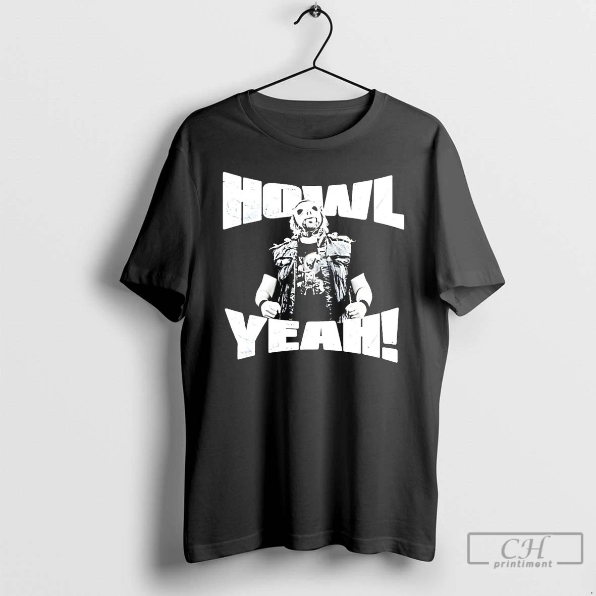 Premium Johnny Weaver Howl Yeah Wrestling T Shirts Unisex T-shirt, Sweatshirt, Hoodie, Long Sleeve Tee - T-Shirt, Sweatshirt, Hoodie
