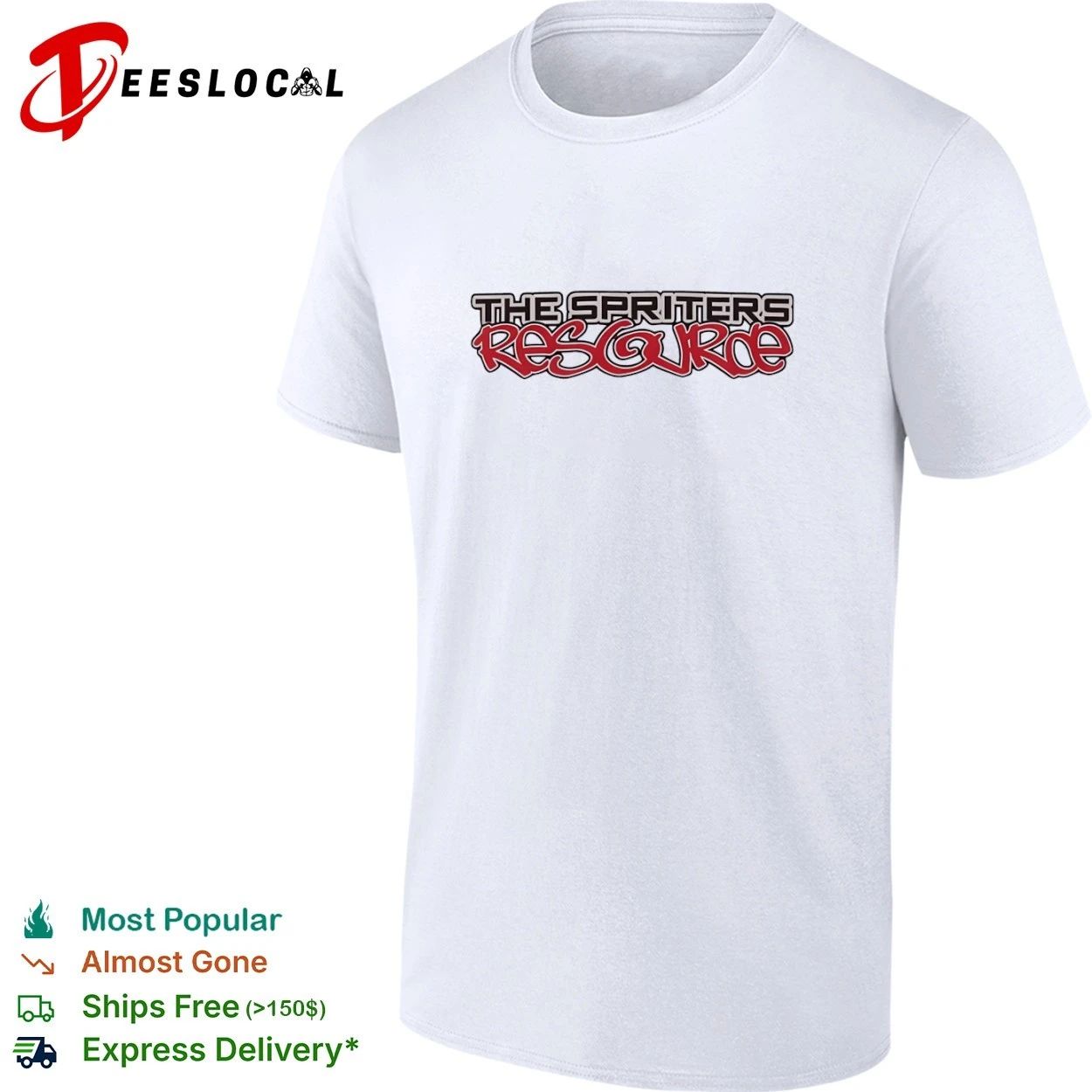 The Spriters Resource gaming sprites pixel art T-shirt Unisex T-shirt, Sweatshirt, Hoodie, Long Sleeve Tee - T-Shirt, Sweatshirt, Hoodie