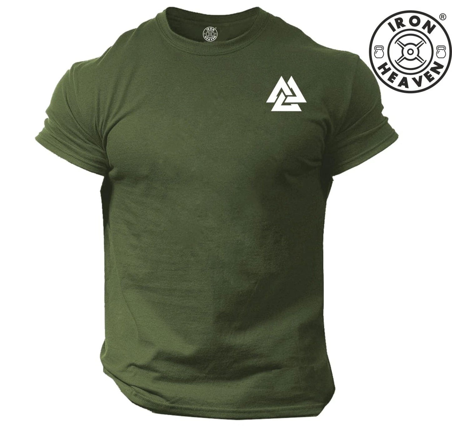 Valknut T Shirt Small Gym Clothing Bodybuilding Training Workout Vikings MMA Top Unisex T-shirt, Sweatshirt, Hoodie, Long Sleeve Tee - T-Shirt, Sweatshirt, Hoodie