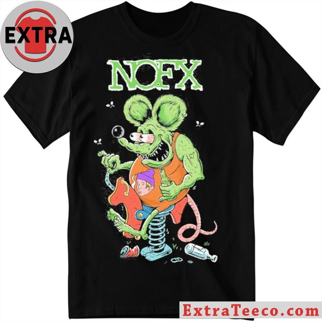 NOFX Rat Fink Shirt Unisex T-shirt, Sweatshirt, Hoodie, Long Sleeve Tee - T-Shirt, Sweatshirt, Hoodie
