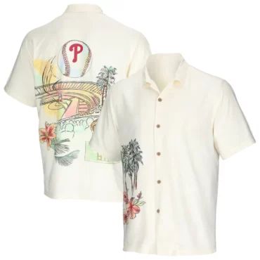 Philadelphia Phillies Stadium Scene Hawaiian Shirt Unisex T-shirt, Sweatshirt, Hoodie, Long Sleeve Tee - T-Shirt, Sweatshirt, Hoodie