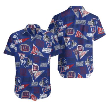 New York Giants Vintage Spirit Hawaiian Shirt Unisex T-shirt, Sweatshirt, Hoodie, Long Sleeve Tee - T-Shirt, Sweatshirt, Hoodie