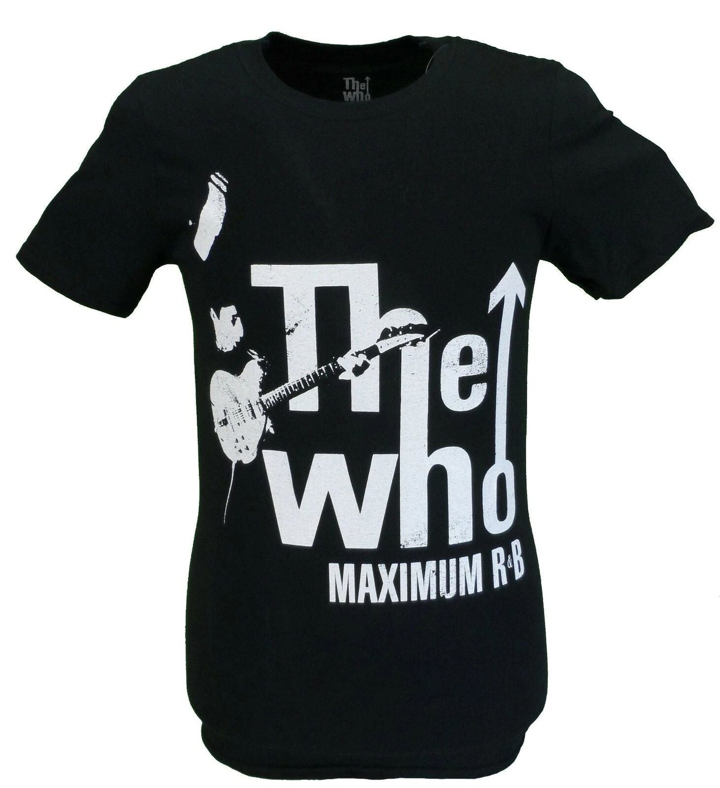 Mens Black Official The Who Maximum R&B T Shirt Unisex T-shirt, Sweatshirt, Hoodie, Long Sleeve Tee - T-Shirt, Sweatshirt, Hoodie