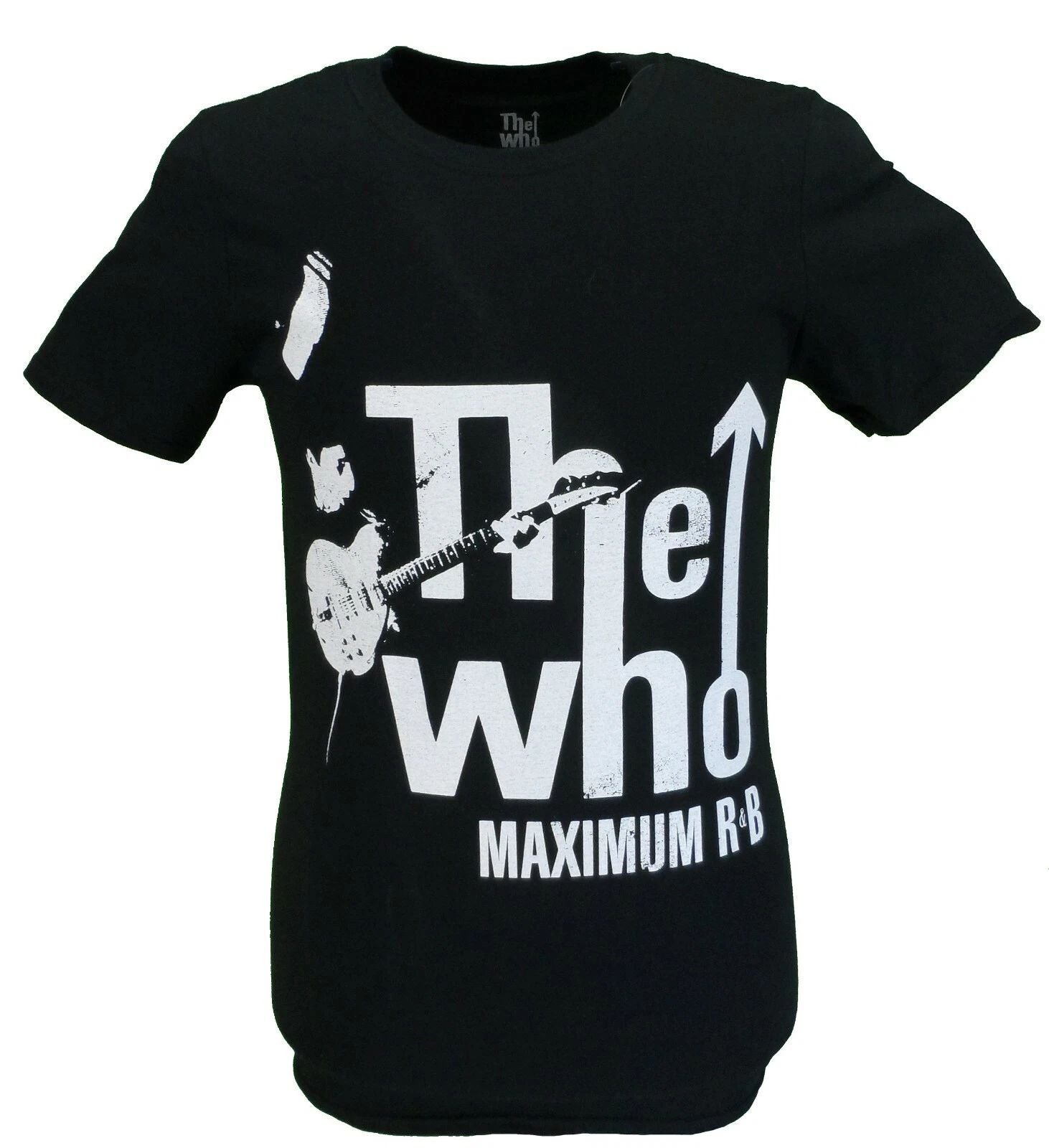 Mens Black Official The Who Maximum R&B T Shirt Unisex T-shirt, Sweatshirt, Hoodie, Long Sleeve Tee - T-Shirt, Sweatshirt, Hoodie