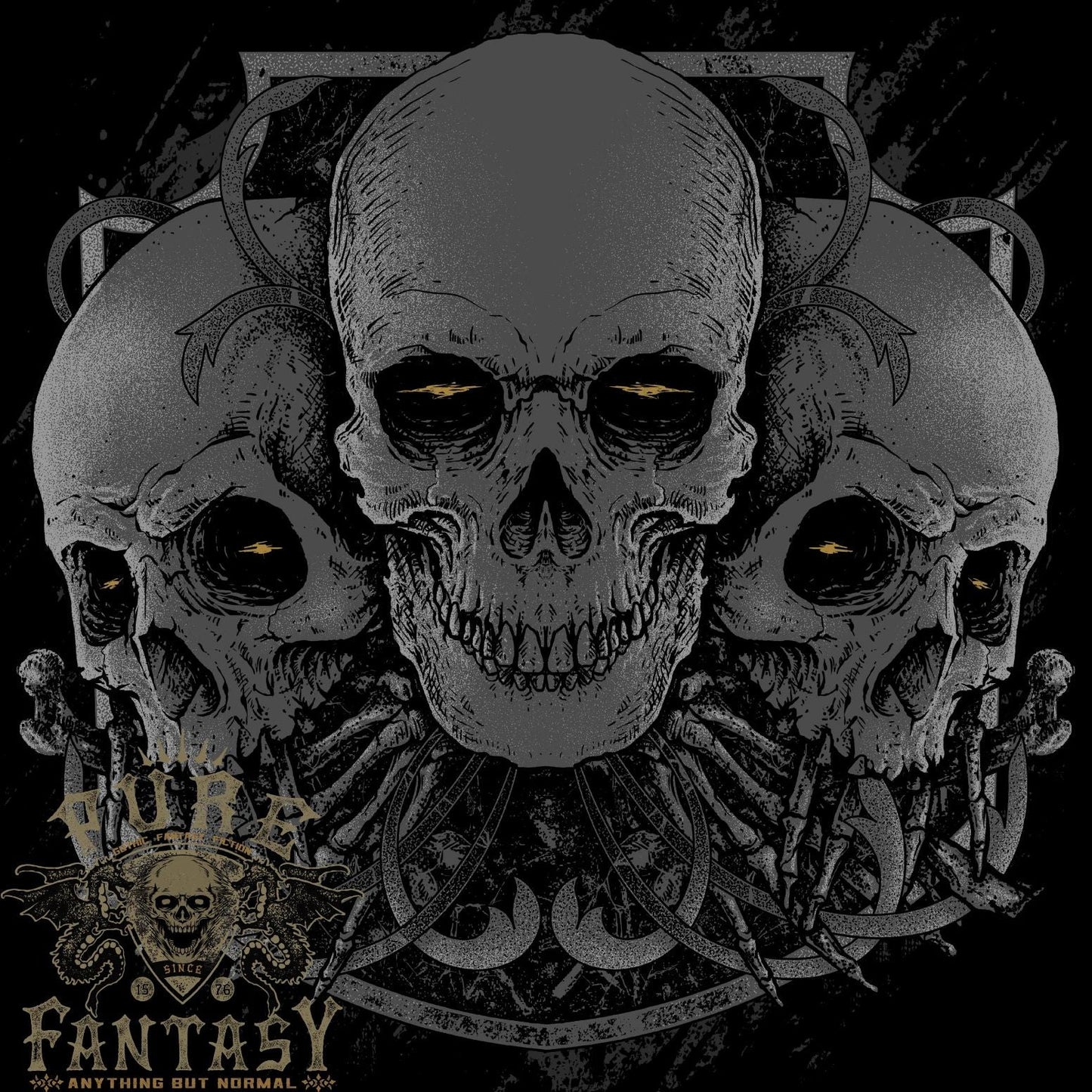 Gothic Skulls Heavy Metal Rock Music Goth Biker Mens Light Cotton T-Shirt Unisex T-shirt, Sweatshirt, Hoodie, Long Sleeve Tee - T-Shirt, Sweatshirt, Hoodie