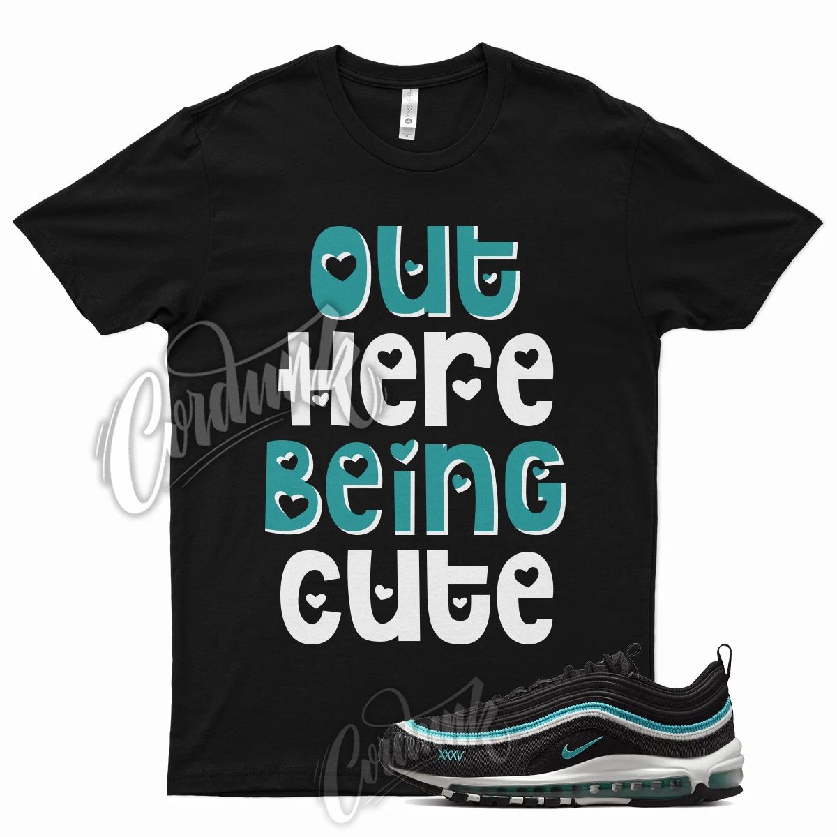 CUTE T Shirt for Air Max 97 Sport Turquoise Teal Griffey Freshwater 24 XXXV Unisex T-shirt, Sweatshirt, Hoodie, Long Sleeve Tee - T-Shirt, Sweatshirt, Hoodie