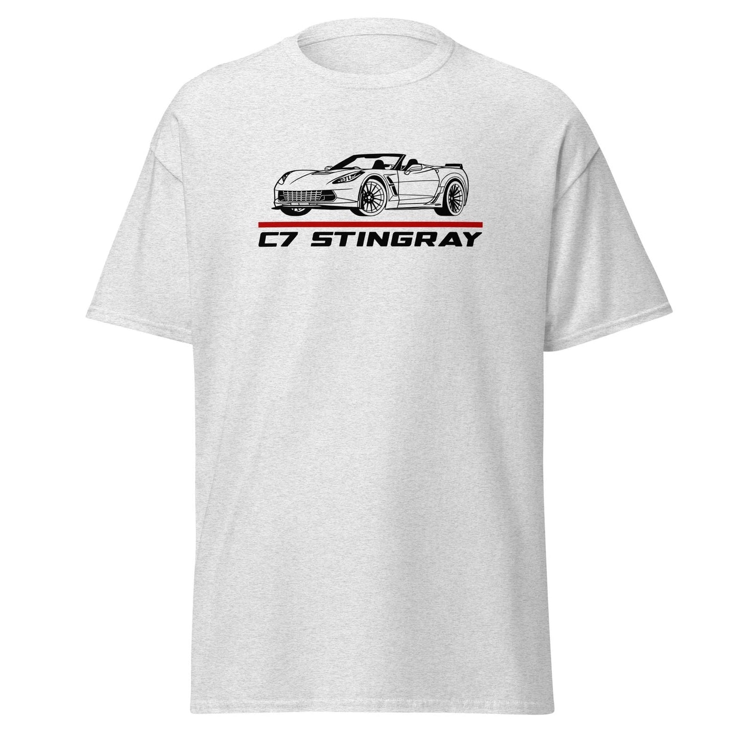 Premium T-Shirt For Chevrolet Corvette C7 Stingray Convertible Car Fans Gift Tee Unisex T-shirt, Sweatshirt, Hoodie, Long Sleeve Tee - T-Shirt, Sweatshirt, Hoodie