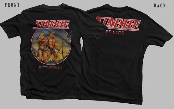New Dtg/Dtf printed T-shirt - SCAVENGER'- Battlefields - size- S-5XL Unisex T-shirt, Sweatshirt, Hoodie, Long Sleeve Tee - T-Shirt, Sweatshirt, Hoodie
