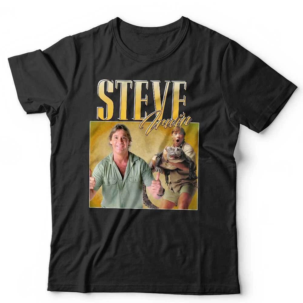 Steve Irwin Appreciation Unisex TShirt Large 3-5XL Homage Throwback Crocodile Unisex T-shirt, Sweatshirt, Hoodie, Long Sleeve Tee - T-Shirt, Sweatshirt, Hoodie