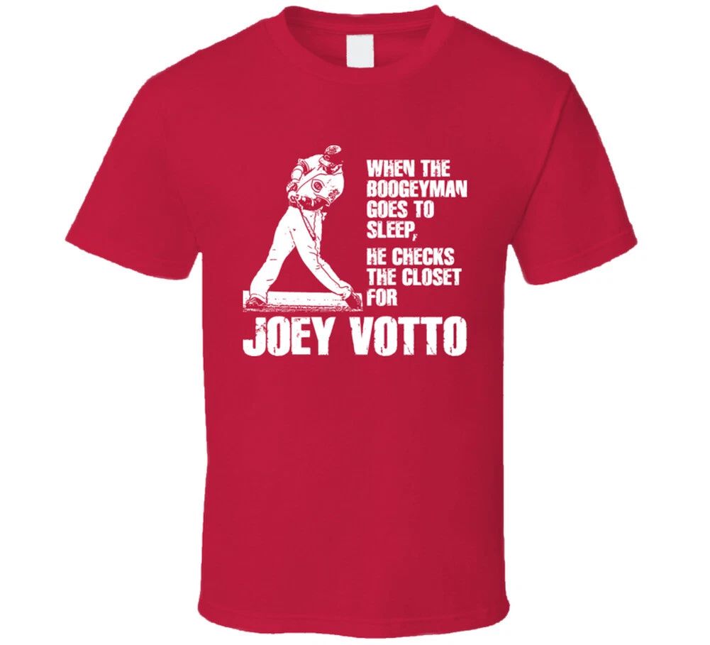 Cincinnati Boogeyman Baseball Joey Votto T Shirt Unisex T-shirt, Sweatshirt, Hoodie, Long Sleeve Tee - T-Shirt, Sweatshirt, Hoodie