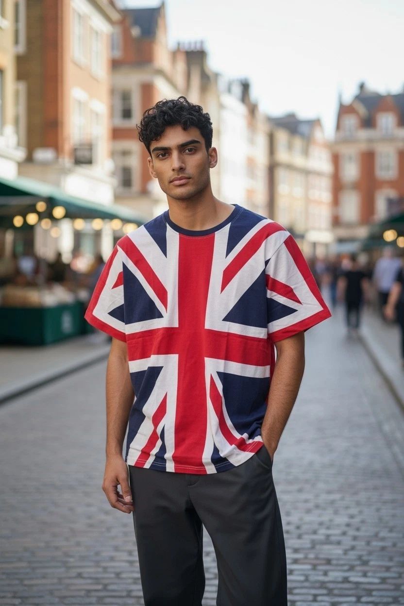 Union Jack T-Shirt Unisex 100% Cotton Kids & Adults  Crew Neck Same Day Post Unisex T-shirt, Sweatshirt, Hoodie, Long Sleeve Tee - T-Shirt, Sweatshirt, Hoodie