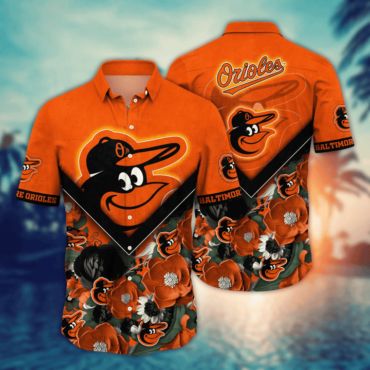 Baltimore Orioles Neon Bloom Hawaiian Shirt Unisex T-shirt, Sweatshirt, Hoodie, Long Sleeve Tee - T-Shirt, Sweatshirt, Hoodie