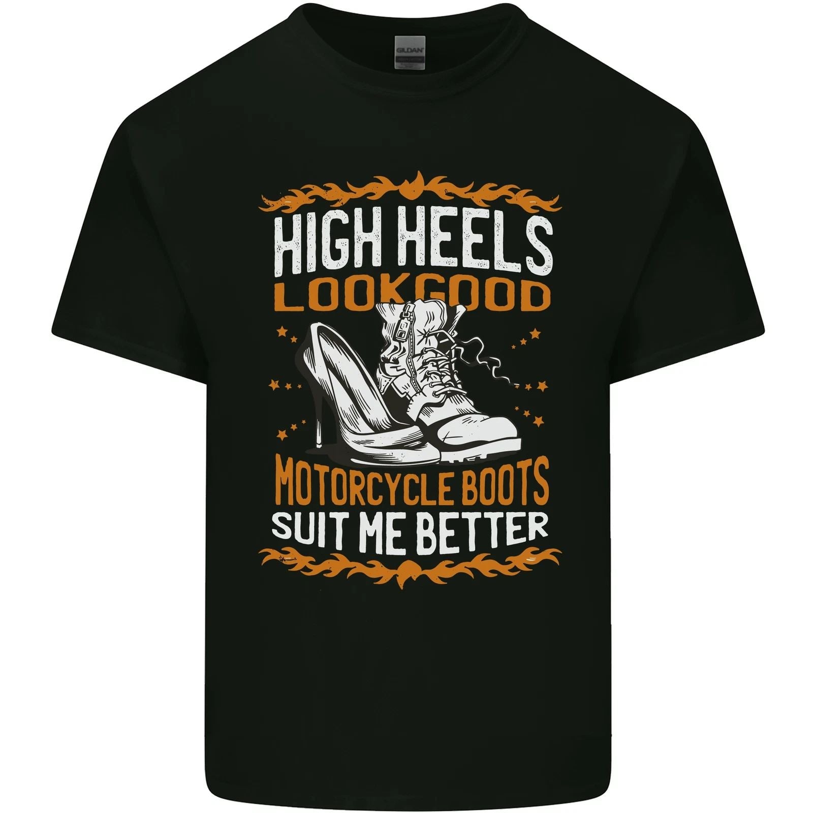 Female Biker Boots Funny Motorbike Mens Light Cotton T-Shirt Unisex T-shirt, Sweatshirt, Hoodie, Long Sleeve Tee - T-Shirt, Sweatshirt, Hoodie