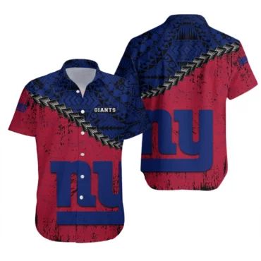 New York Giants Tribal Pride Hawaiian Shirt Unisex T-shirt, Sweatshirt, Hoodie, Long Sleeve Tee - T-Shirt, Sweatshirt, Hoodie