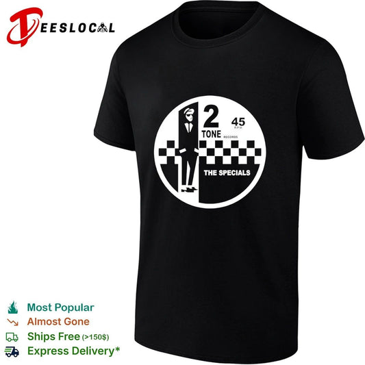 2 Tone Records 45 RPM The Specials Ska T-shirt Unisex T-shirt, Sweatshirt, Hoodie, Long Sleeve Tee - T-Shirt, Sweatshirt, Hoodie