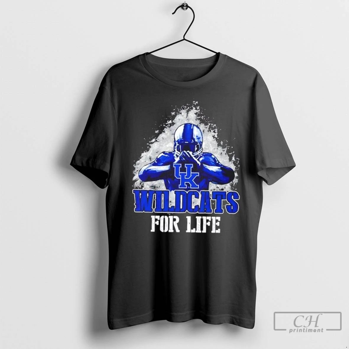 Premium Kentucky Wildcats Football For Life Unisex T-shirt, Sweatshirt, Hoodie, Long Sleeve Tee - T-Shirt, Sweatshirt, Hoodie