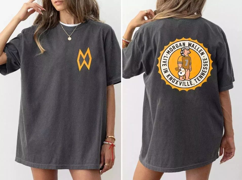 Morgan Wallen Live In Knoxville T-Shirt September Tour 2024 Tee For Fans Unisex T-shirt, Sweatshirt, Hoodie, Long Sleeve Tee - T-Shirt, Sweatshirt, Hoodie