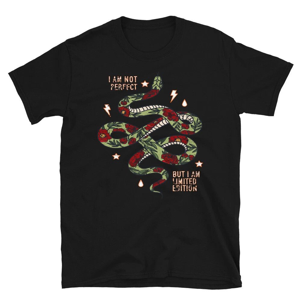 Snake Limited Edition Flower Design Classic Trendy Design Casual T-Shirt Unisex T-shirt, Sweatshirt, Hoodie, Long Sleeve Tee - T-Shirt, Sweatshirt, Hoodie