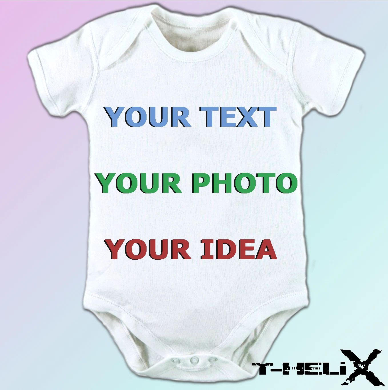 Personalised Make Your Own t shirt custom top tee Christmas Birthday Anniversary Unisex T-shirt, Sweatshirt, Hoodie, Long Sleeve Tee - T-Shirt, Sweatshirt, Hoodie