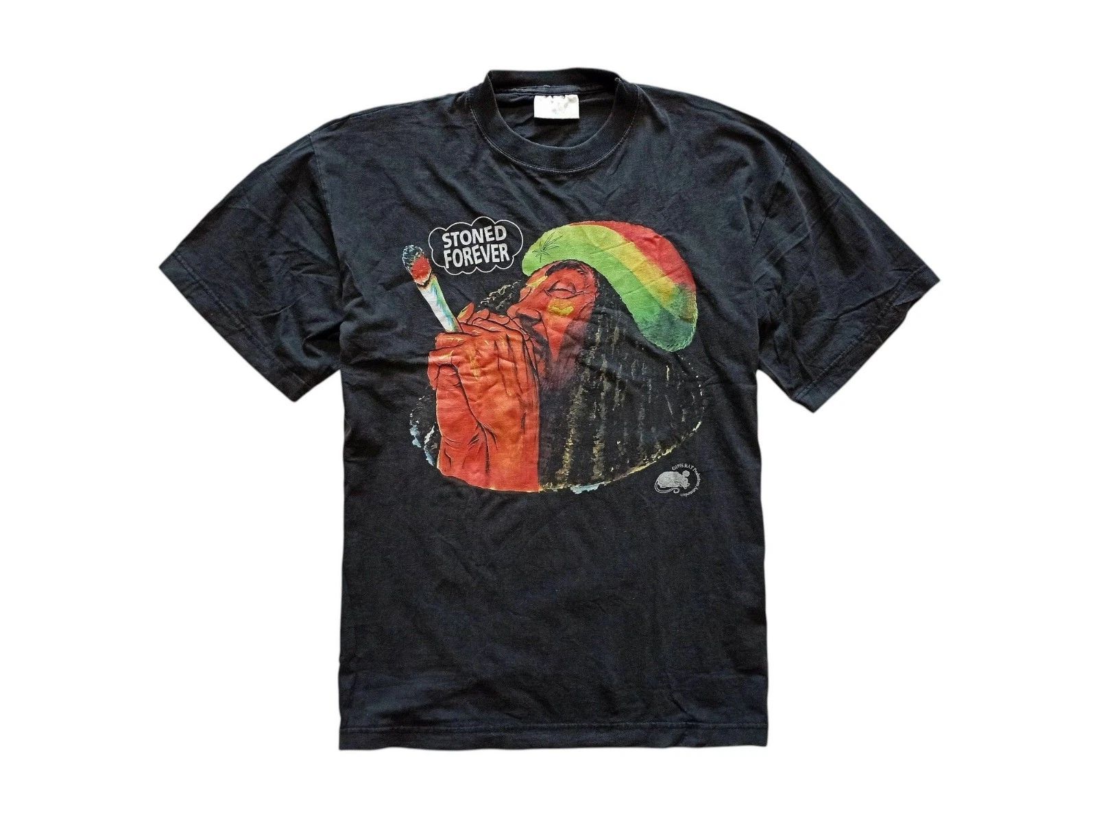 Stoned Forever Rare Vintage Mens T-Shirt Unisex T-shirt, Sweatshirt, Hoodie, Long Sleeve Tee - T-Shirt, Sweatshirt, Hoodie