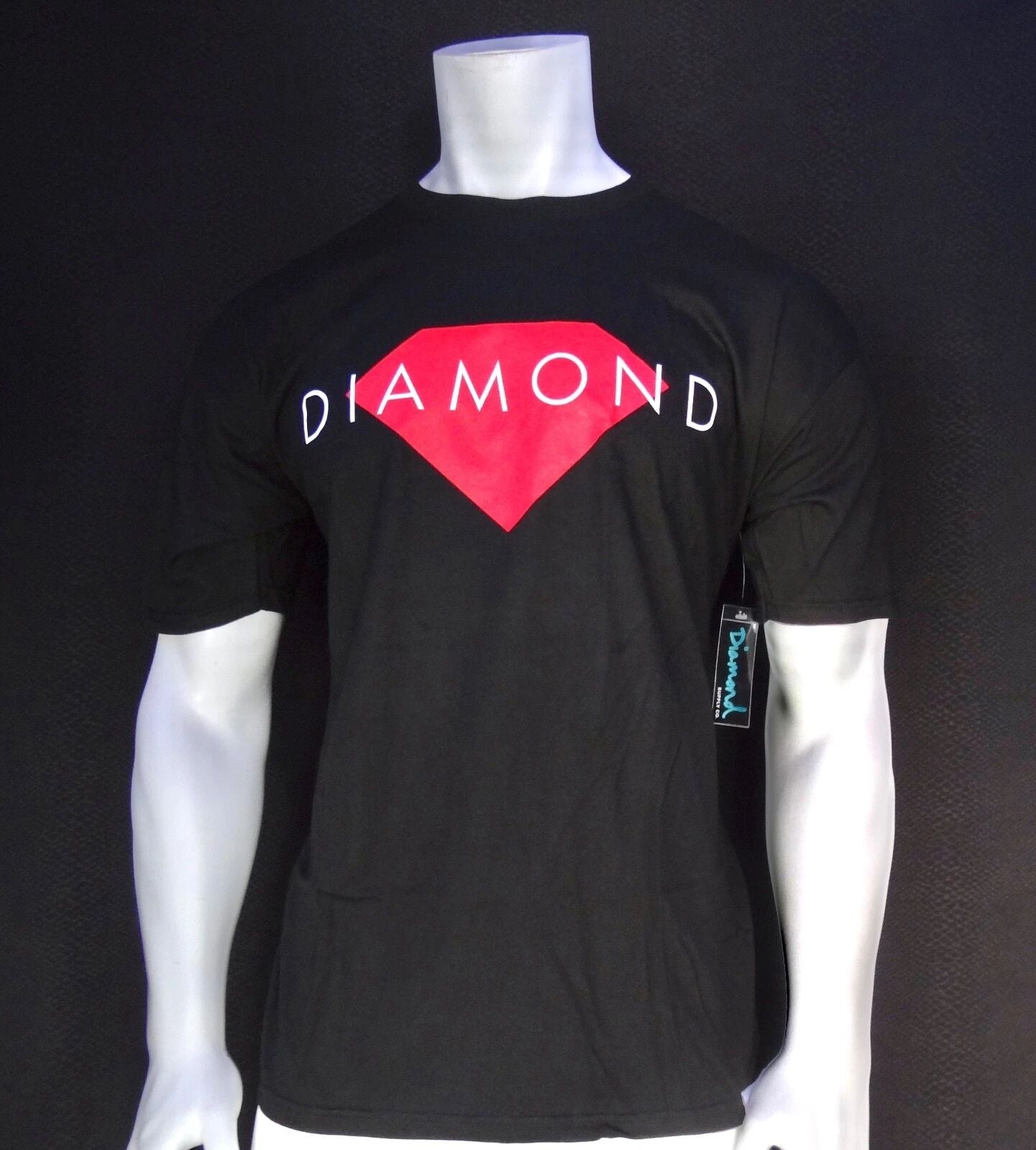 New Diamond Supply Co. Diamond Solid Black Cotton Men's T Shirt RDAM-566 Unisex T-shirt, Sweatshirt, Hoodie, Long Sleeve Tee - T-Shirt, Sweatshirt, Hoodie