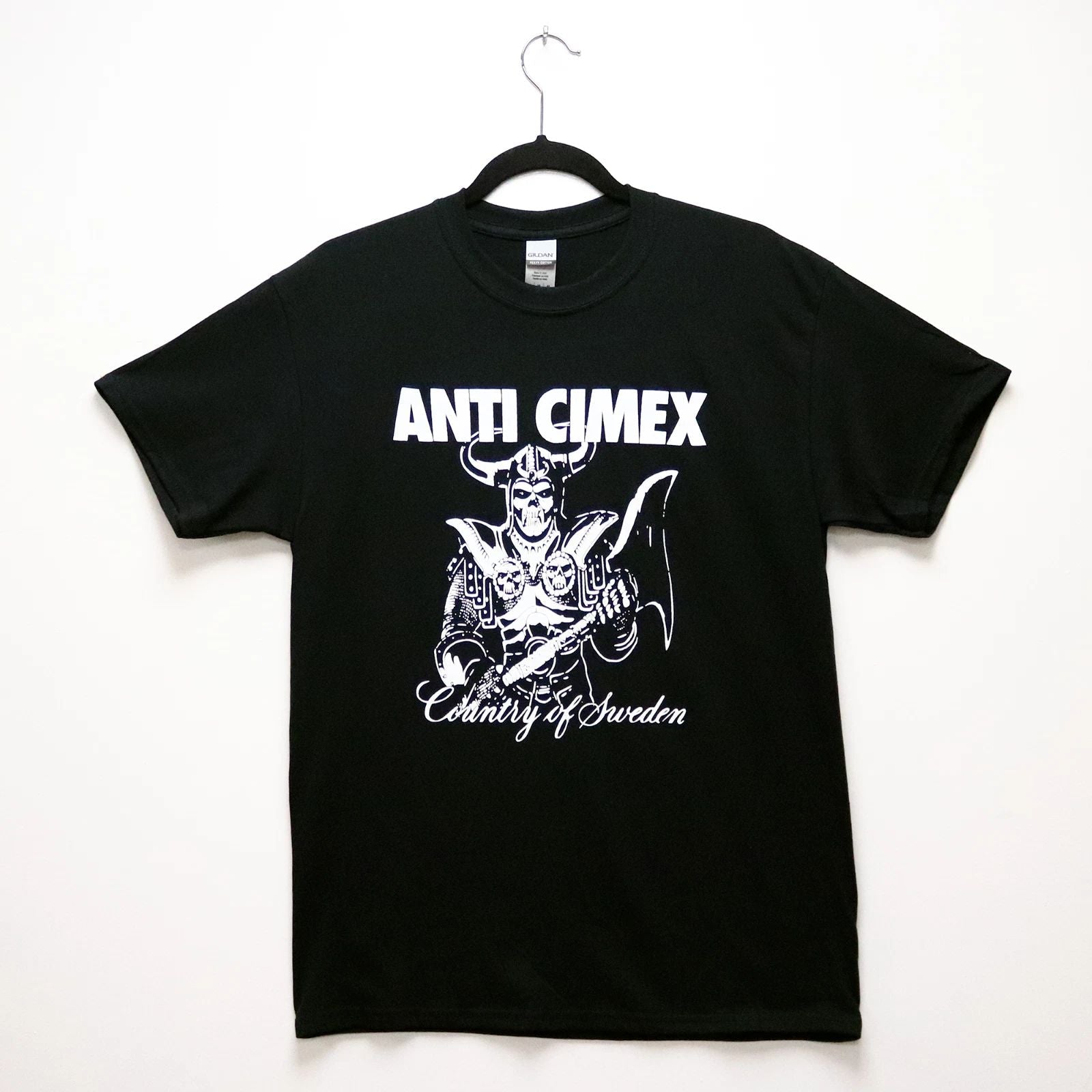 Anti Cimex - Country Of Sweden T-Shirt Crust Punk Crass D-Beat Anti-Cimex Unisex T-shirt, Sweatshirt, Hoodie, Long Sleeve Tee - T-Shirt, Sweatshirt, Hoodie
