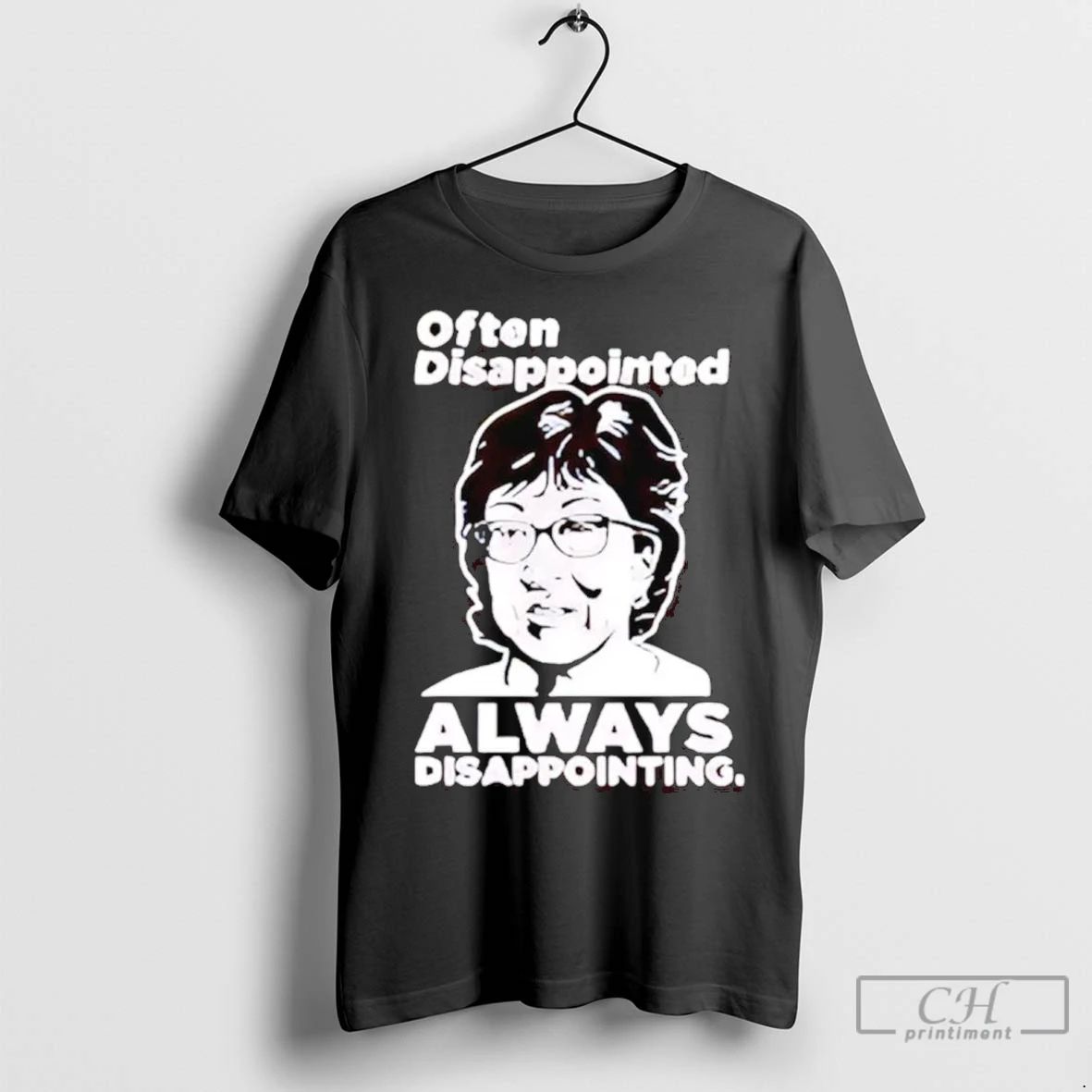 Premium Susan Collins Often Disappointed Always Disappointing Unisex T-shirt, Sweatshirt, Hoodie, Long Sleeve Tee - T-Shirt, Sweatshirt, Hoodie