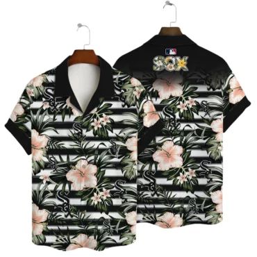 Chicago White Sox Tropical Paradise Hawaiian Shirt Unisex T-shirt, Sweatshirt, Hoodie, Long Sleeve Tee - T-Shirt, Sweatshirt, Hoodie