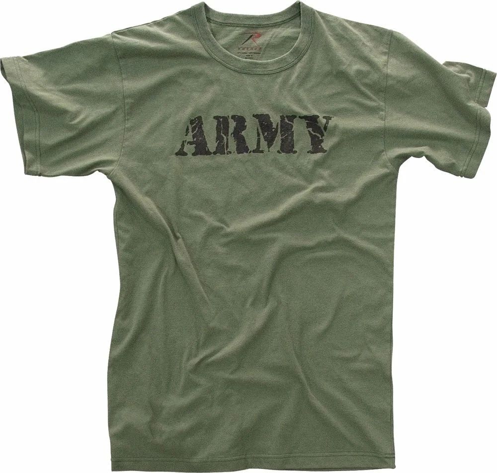 Olive Drab Distressed Army Logo T-Shirt Unisex T-shirt, Sweatshirt, Hoodie, Long Sleeve Tee - T-Shirt, Sweatshirt, Hoodie