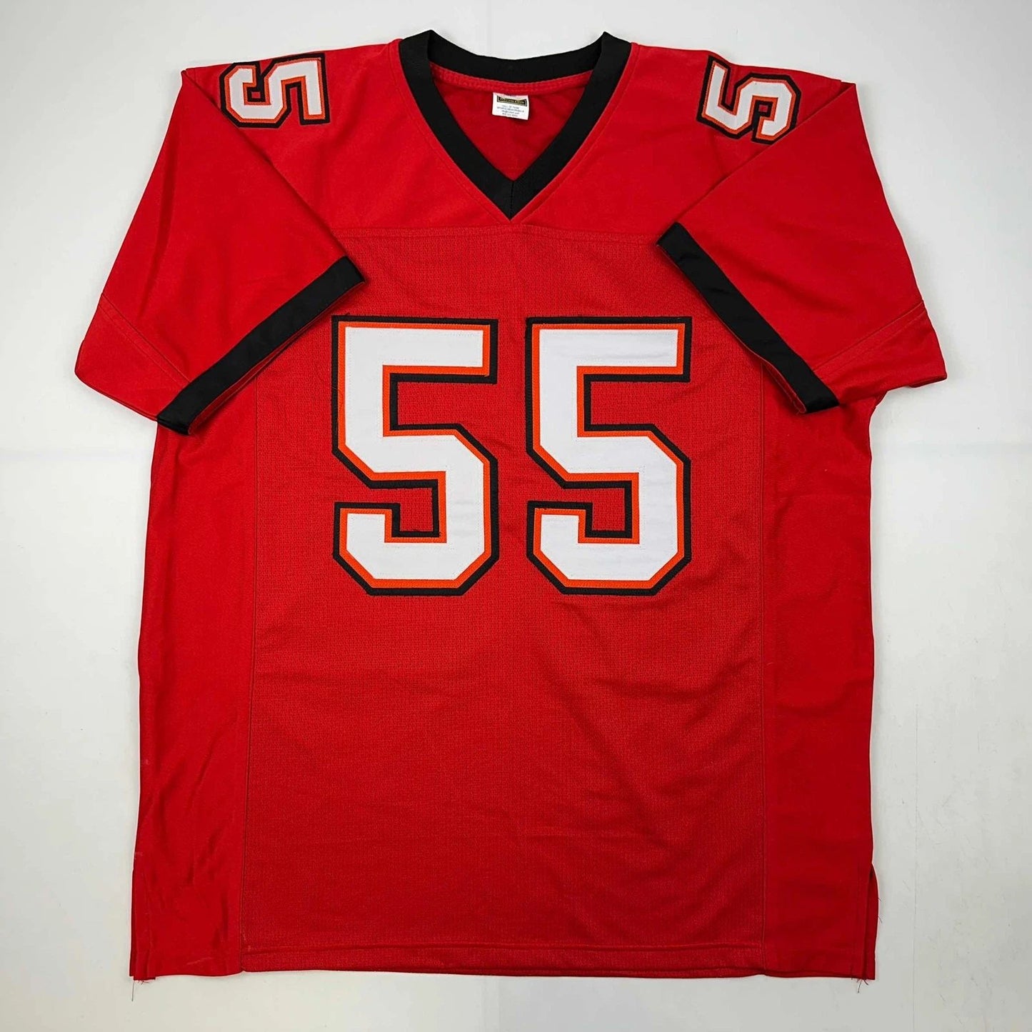 Derrick Brooks Tampa Bay Red Reprint Jersey Unisex T-shirt, Sweatshirt, Hoodie, Long Sleeve Tee - T-Shirt, Sweatshirt, Hoodie