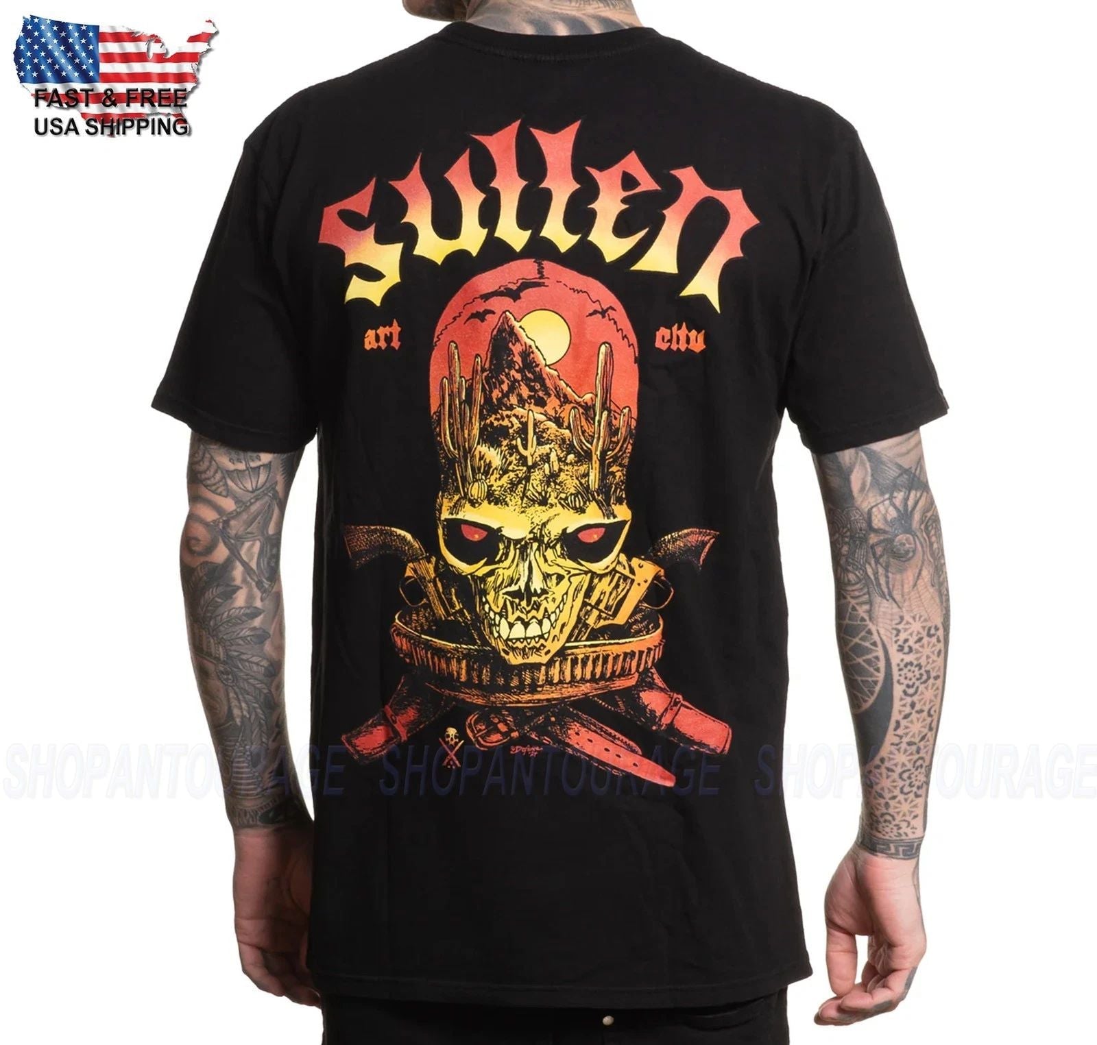 Sullen Art Collective Armada Premium Fit SCM7155 T-Shirt Per Uomo Unisex T-shirt, Sweatshirt, Hoodie, Long Sleeve Tee - T-Shirt, Sweatshirt, Hoodie