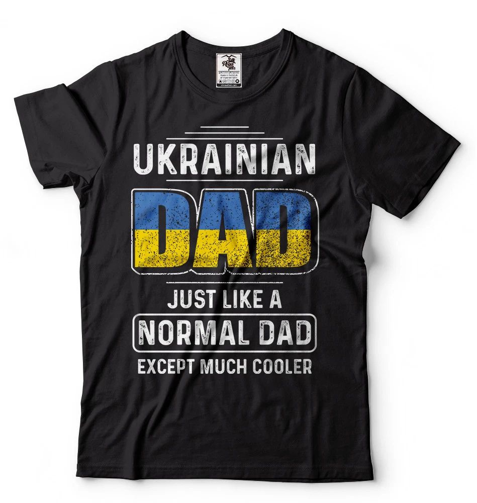 Ukrainian Dad T shirt Gift For Dad, Ukraine Ukrainian T shirt Father Day Gift Unisex T-shirt, Sweatshirt, Hoodie, Long Sleeve Tee - T-Shirt, Sweatshirt, Hoodie