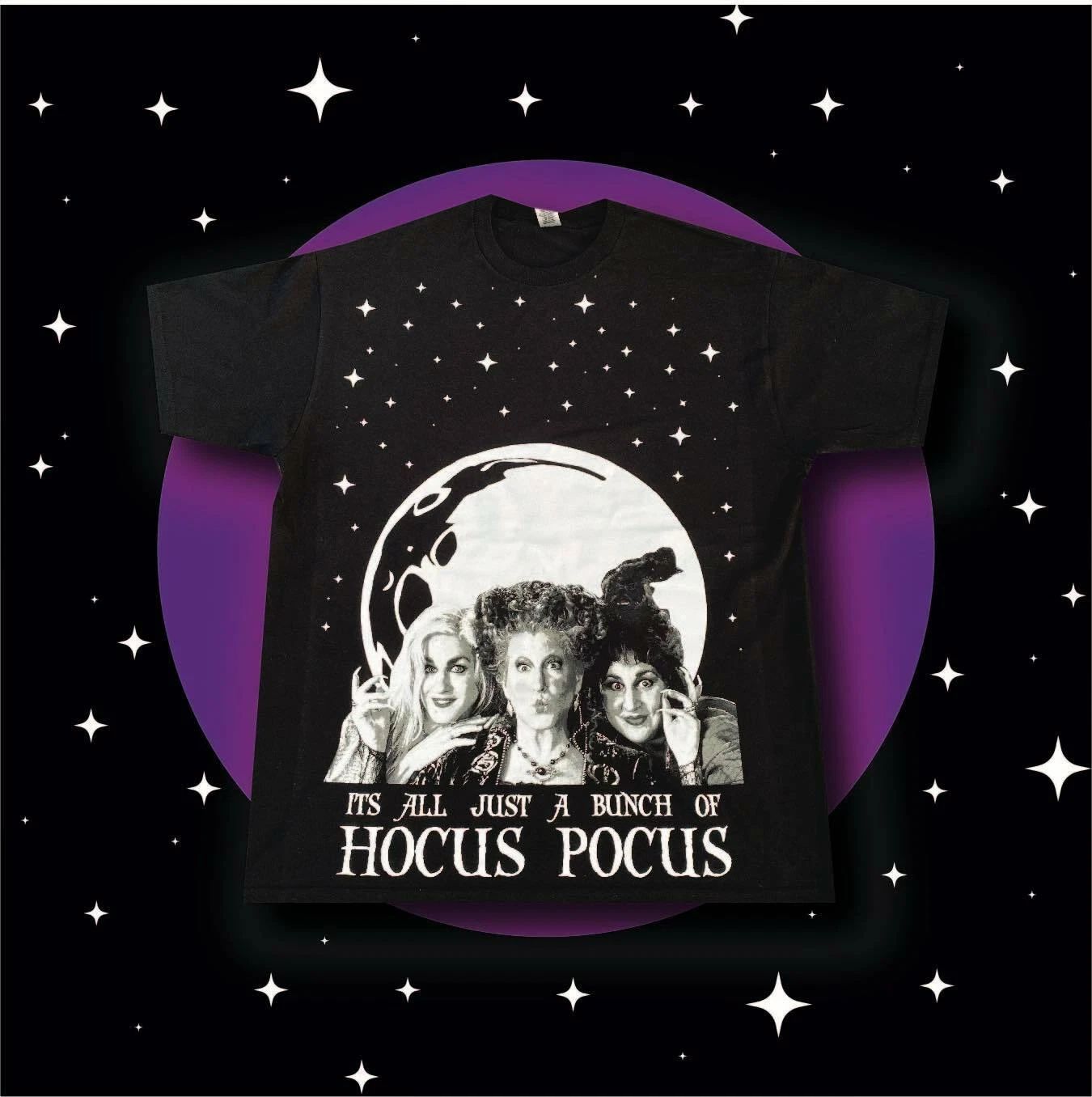 Hocus Pocus Modern Bootleg Oversize Print Shirt - XL Unisex T-shirt, Sweatshirt, Hoodie, Long Sleeve Tee - T-Shirt, Sweatshirt, Hoodie