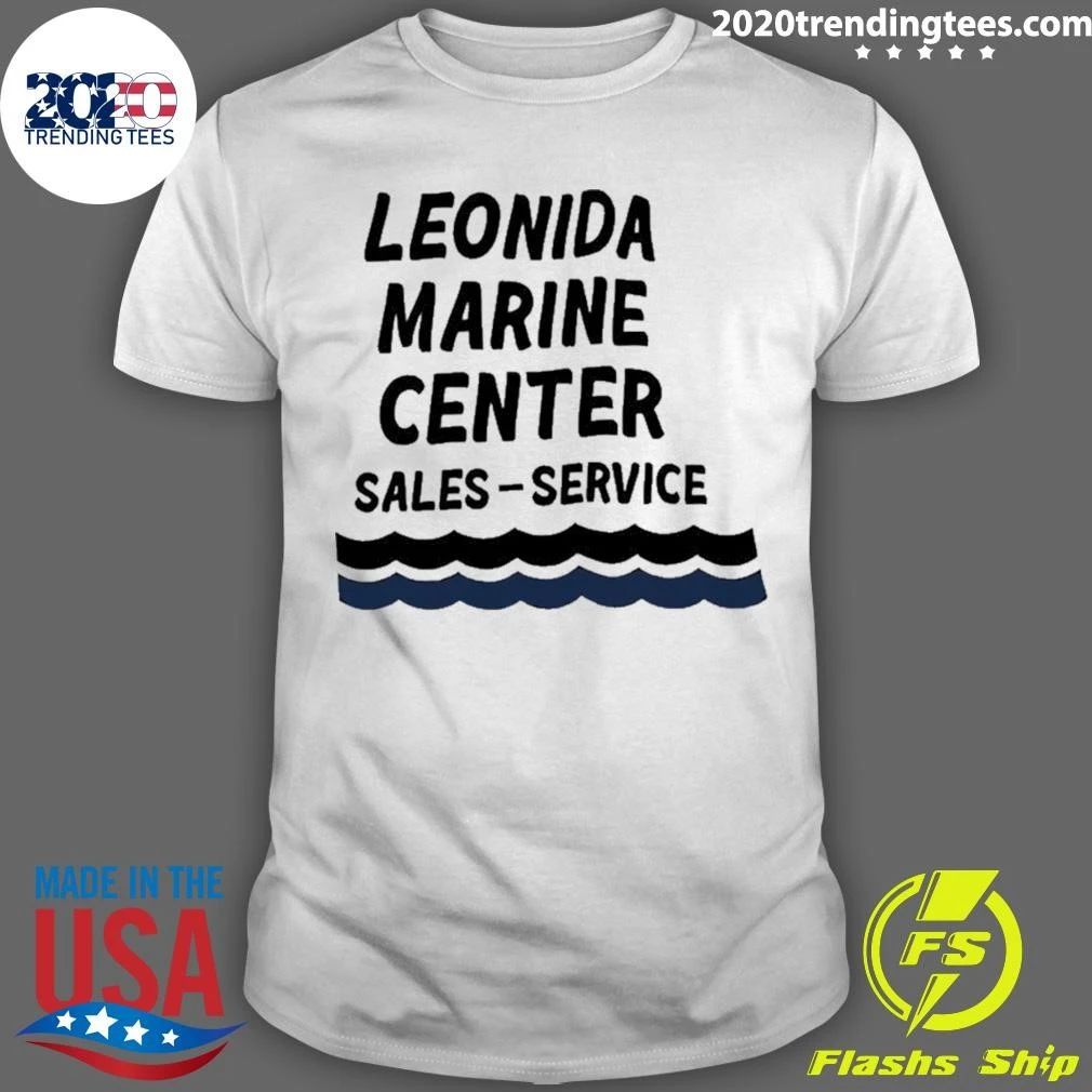 Leonida Marine Center Sales Service Boating Shirt Unisex T-shirt, Sweatshirt, Hoodie, Long Sleeve Tee - T-Shirt, Sweatshirt, Hoodie