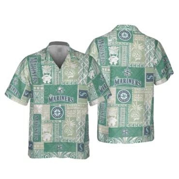 Seattle Mariners Tropical Escape Hawaiian Shirt Unisex T-shirt, Sweatshirt, Hoodie, Long Sleeve Tee - T-Shirt, Sweatshirt, Hoodie