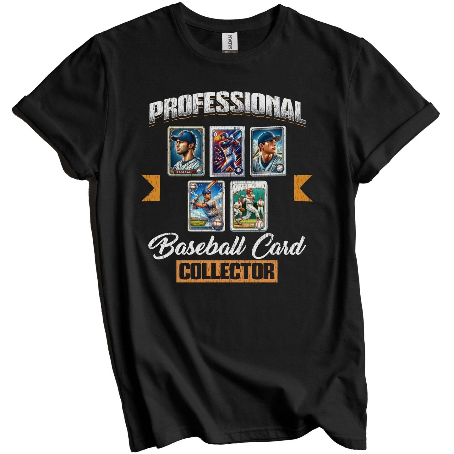Professional Baseball Card Collector Funny Sports Cards T-Shirt Unisex T-shirt, Sweatshirt, Hoodie, Long Sleeve Tee - T-Shirt, Sweatshirt, Hoodie