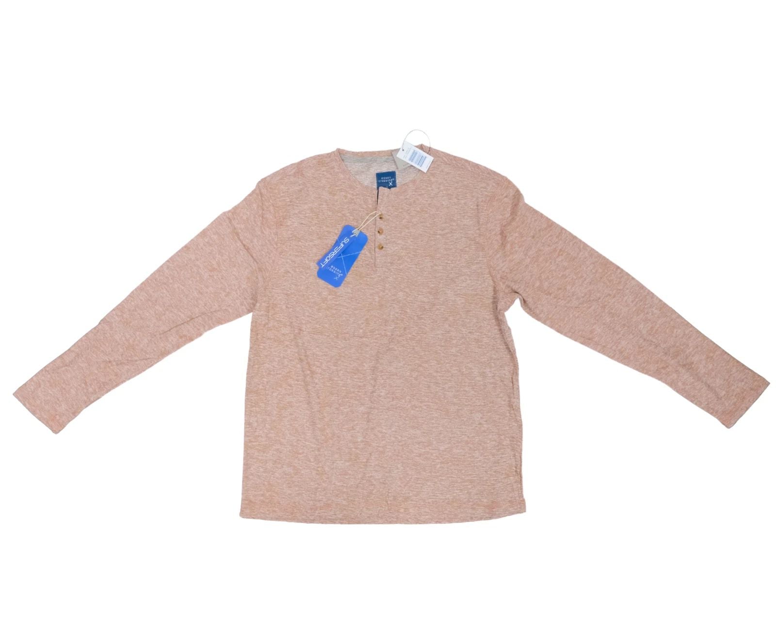 Essex Crossing X Mens Henley Shirt Supersoft Cinnamon Red Size Small Unisex T-shirt, Sweatshirt, Hoodie, Long Sleeve Tee - T-Shirt, Sweatshirt, Hoodie