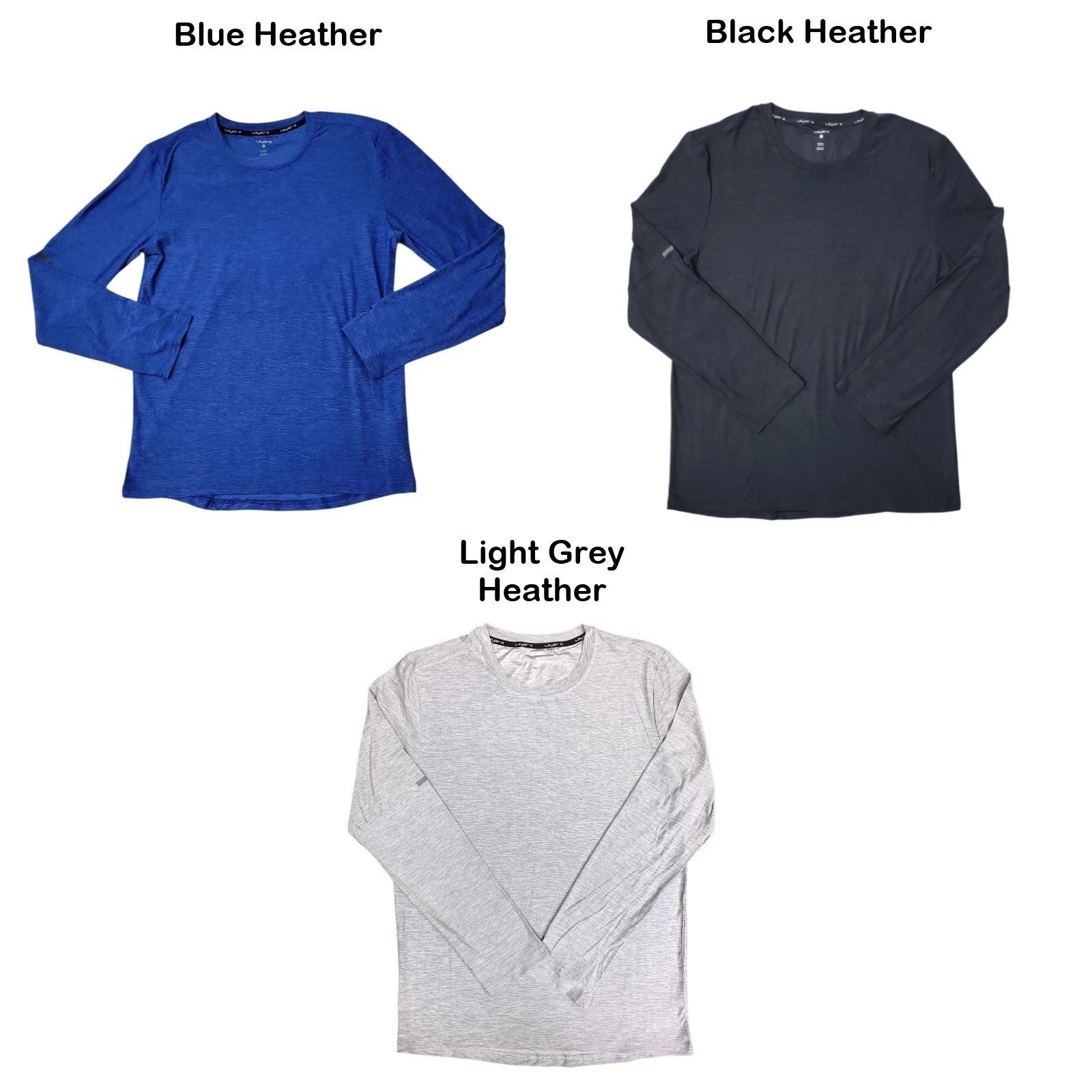Layer 8 Men's Quick Dry Moisture Wicking Long Sleeve Shirt Unisex T-shirt, Sweatshirt, Hoodie, Long Sleeve Tee - T-Shirt, Sweatshirt, Hoodie