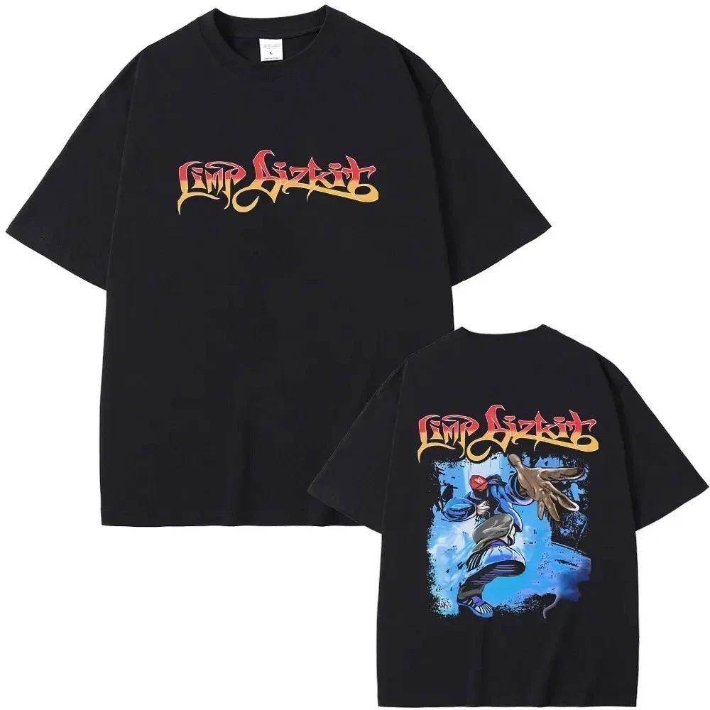 Limp Bizkit ROCK BAND T-Shirt Graphic Print Unisex Cotton Tees FRED DURST Unisex T-shirt, Sweatshirt, Hoodie, Long Sleeve Tee - T-Shirt, Sweatshirt, Hoodie