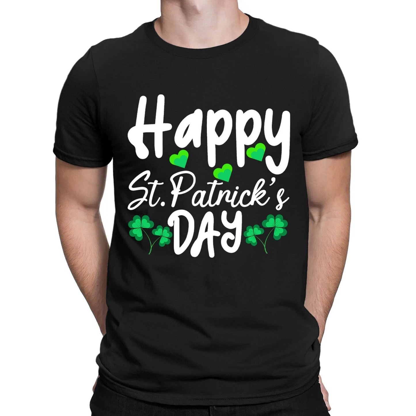 Happy St Patricks Day Ireland Irish Paddys Mens Womens T-Shirts Tee Top #DNE Unisex T-shirt, Sweatshirt, Hoodie, Long Sleeve Tee - T-Shirt, Sweatshirt, Hoodie