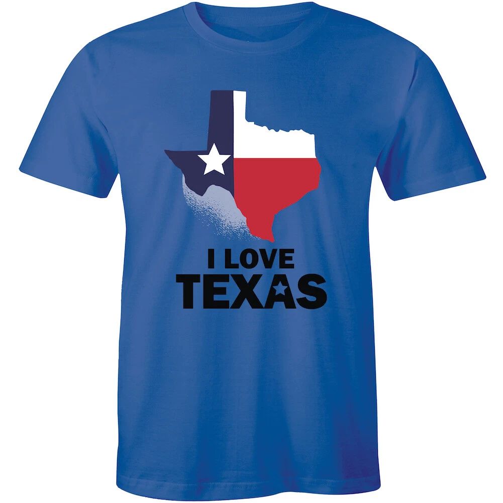 I Love Texas Map Flag Men's T-shirt Cute Home State Pride Texan Lonestar State Unisex T-shirt, Sweatshirt, Hoodie, Long Sleeve Tee - T-Shirt, Sweatshirt, Hoodie