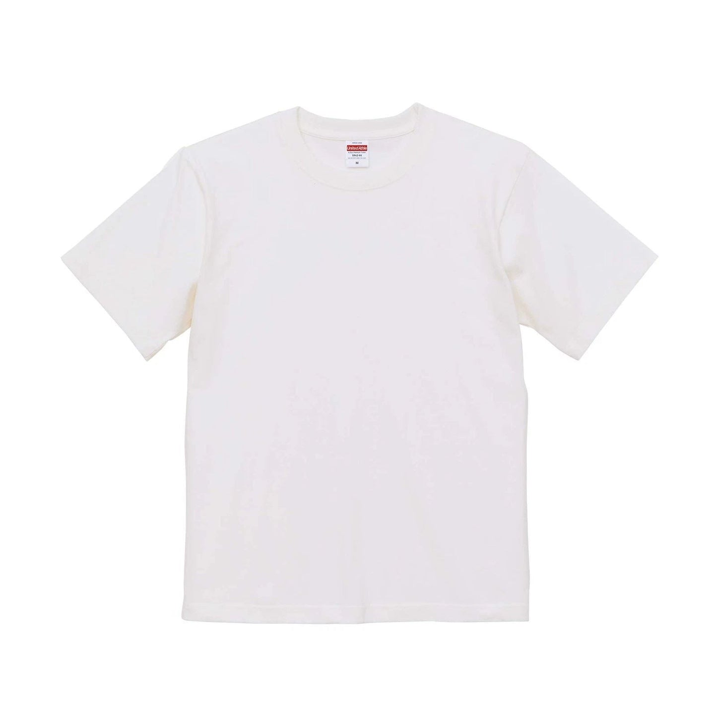 United Athle 6.2oz Premium T-Shirt 594201 [Men's] Vanilla white M Unisex T-shirt, Sweatshirt, Hoodie, Long Sleeve Tee - T-Shirt, Sweatshirt, Hoodie