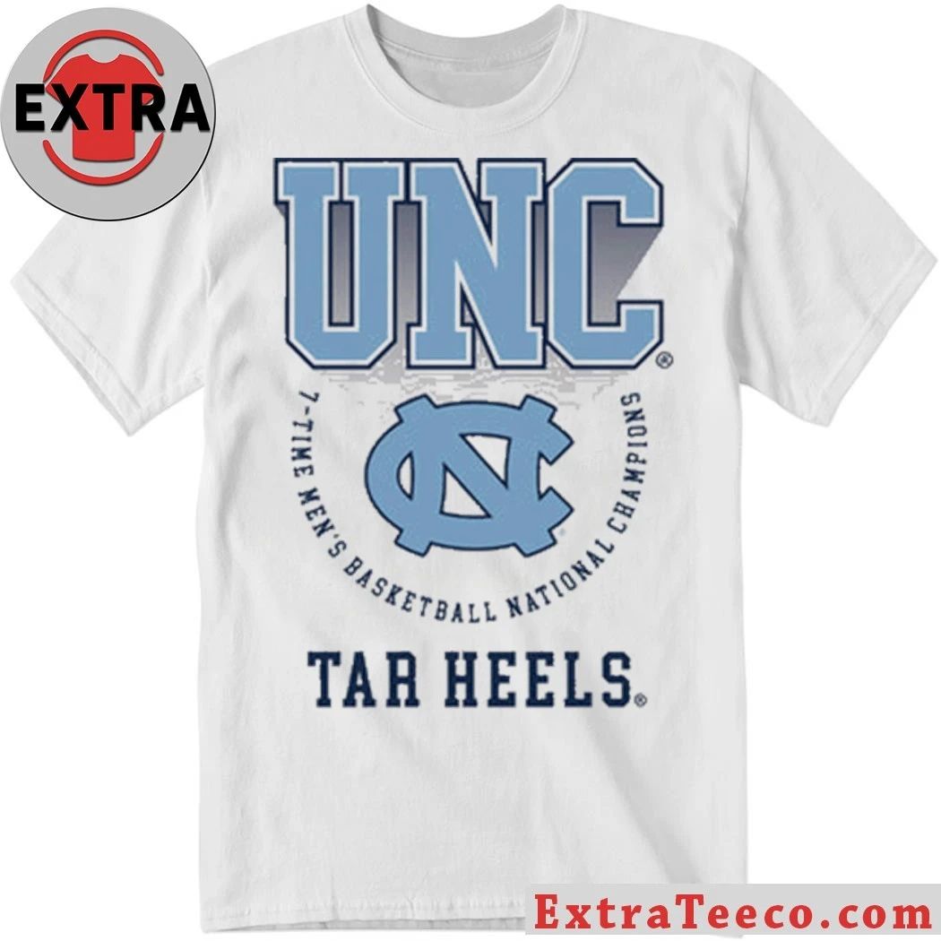 Original North Carolina 7 Time Mens Basketball National Champions Banner Legacy Basketball Logo Shirt - T-Shirt, Sweatshirt, Hoodie