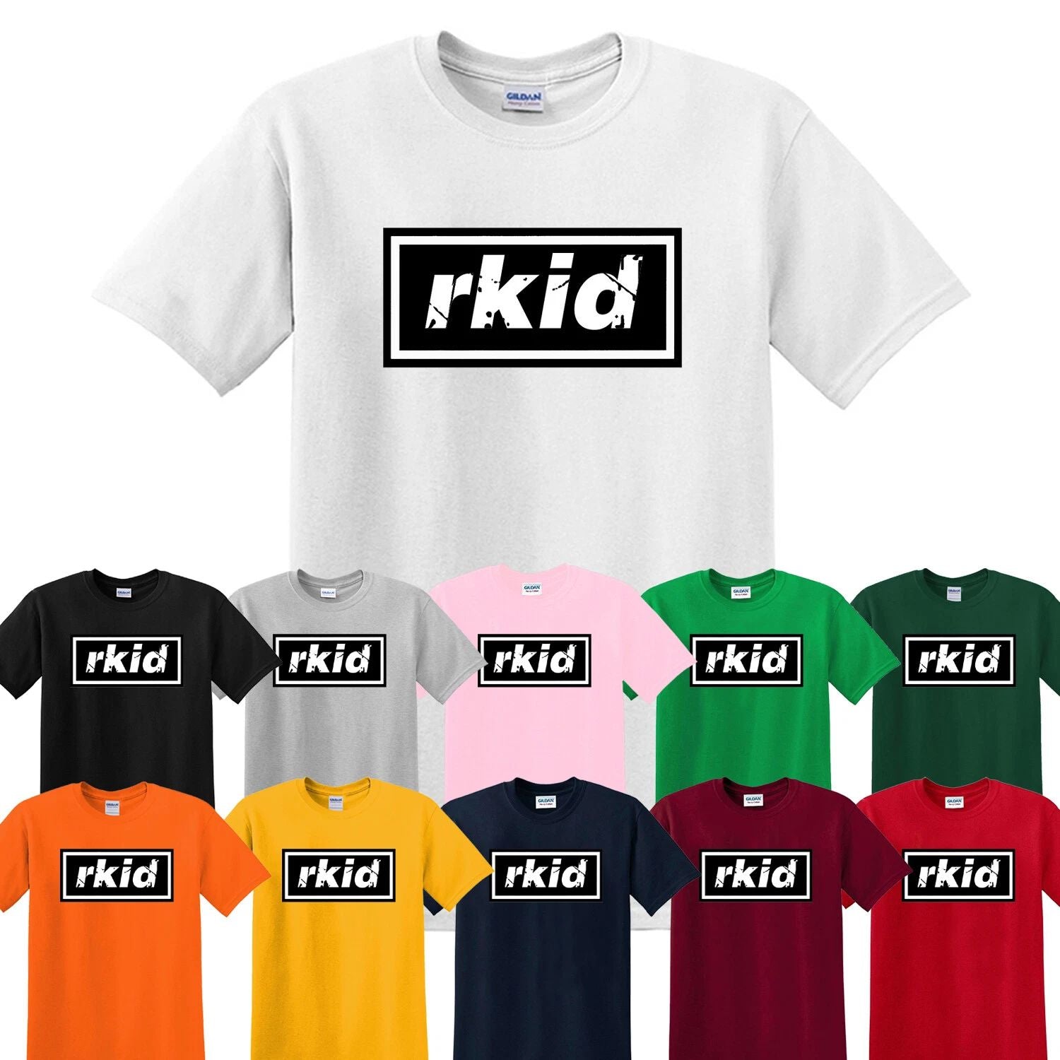 Rkid T-Shirt Inspired by Liam Oasis Gallagher Noel r kid Mens Retro Britpop Tee Unisex T-shirt, Sweatshirt, Hoodie, Long Sleeve Tee - T-Shirt, Sweatshirt, Hoodie