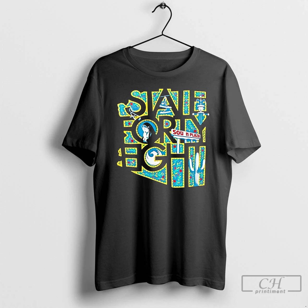 Premium State Forty Eight Sun Harbor Plaza T Shirts Unisex T-shirt, Sweatshirt, Hoodie, Long Sleeve Tee - T-Shirt, Sweatshirt, Hoodie