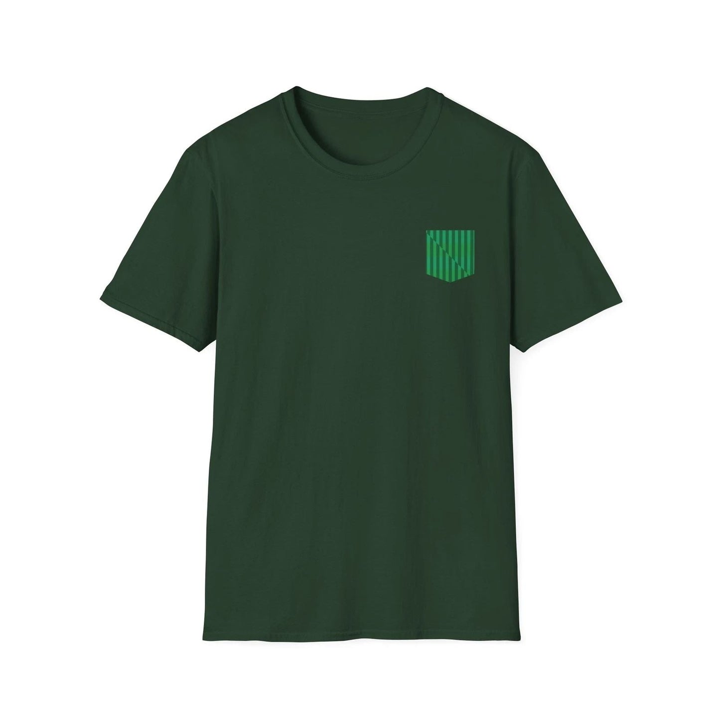 COLOR FAKE POCKET Geometric Design T-Shirt Green Funny Trendy Lifestyle Fashion Unisex T-shirt, Sweatshirt, Hoodie, Long Sleeve Tee - T-Shirt, Sweatshirt, Hoodie