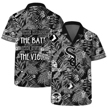 Chicago White Sox Ocean Breeze Hawaiian Shirt Unisex T-shirt, Sweatshirt, Hoodie, Long Sleeve Tee - T-Shirt, Sweatshirt, Hoodie